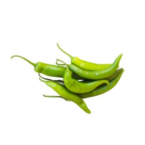 Green chillies