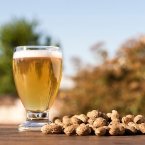 wood pressed groundnut oil